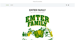 Desktop Screenshot of emterfamily.com