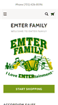 Mobile Screenshot of emterfamily.com